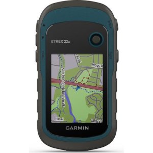 Garmin eTrex 22x Hiking GPS With TopoActive Africa Maps - Black/Blue