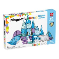 Magnetic Tiles - Arctic Animals Set - 65 Pieces