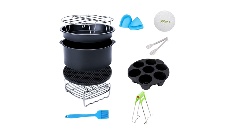 Homeware 4U Kitchen Air Fryer Accessory - Set of 17