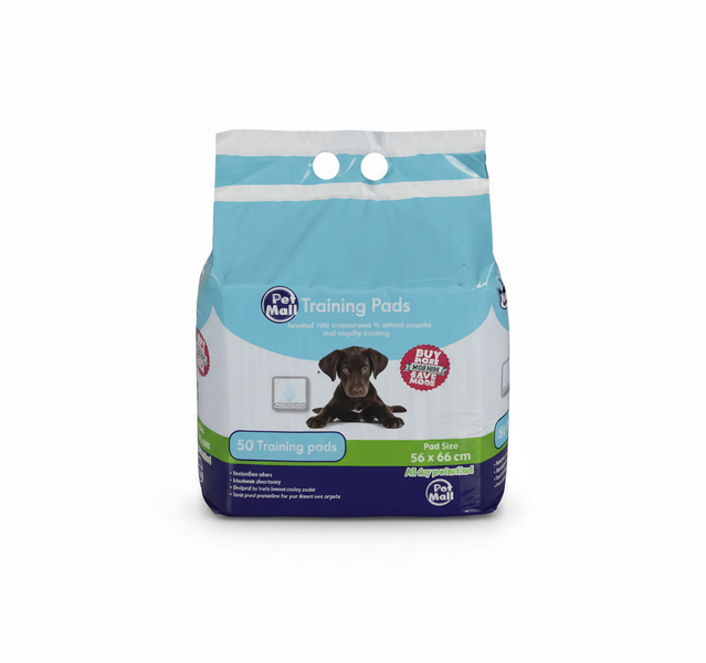 Pet Mall Puppy Training Pads 56x66cm Absorbent 50 Piece