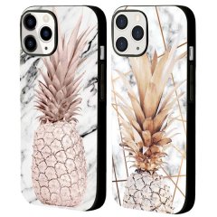 2PCS Marble pineapple for iPhone 15 Pro Max 15 Plius Cellphone Cases
