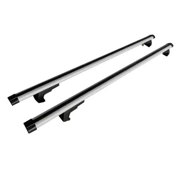 Aluminum Universal Car Roof Rack Crossbar Top Rails 155cm - Silver