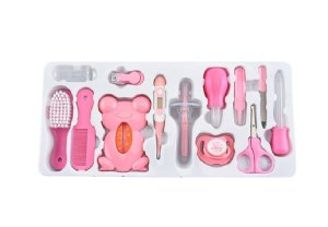 13 Piece Baby Care Kit - Pink