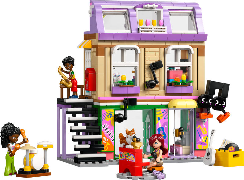 LEGO Music Store And Apartment