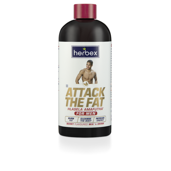 Herbex Attack The Fat Mix N Drink for Men Berry - 400ml