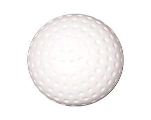 Alfa Dimple Hockey Ball - White (Pack of 6)