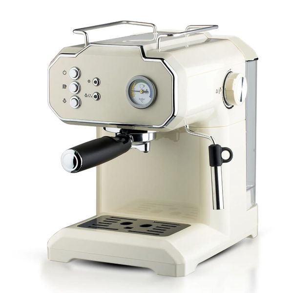 Coffee Maker - 2.0L, 850W, Anti-Drip, Twin Brewing Espresso &amp; Cappuccino