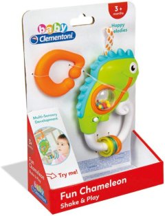 Clementoni - Interactive Rattle Chameleon