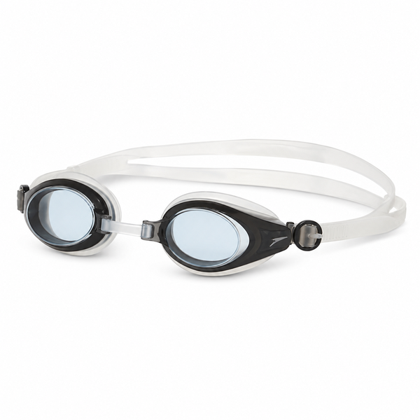 Speedo - Adult Mariner Optical Swimming Goggles - Black/Smoke - 4