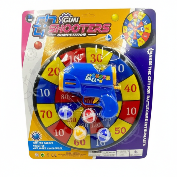 Foam Bullet Target Shooter Toy Gun for Kids - Outdoor Play