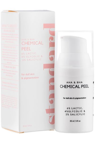AHA and BHA Chemical Peel with 6% Lactic Acid, 4% Glycolic and 2% Salicylic