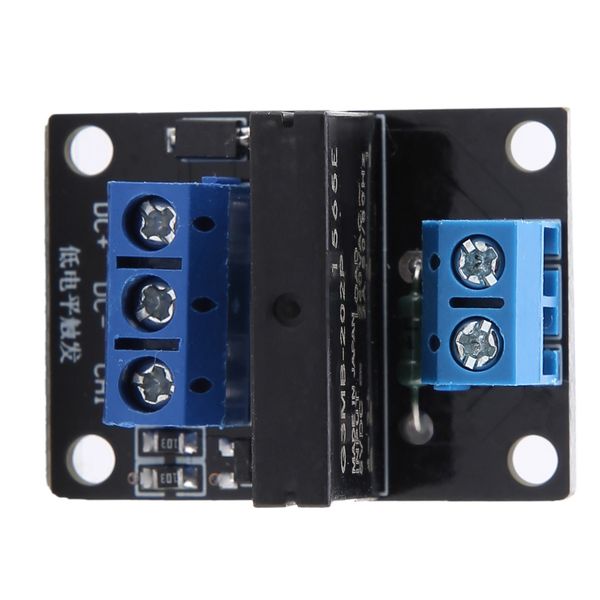 2A Solid State Relay Module with Fuse for 1 Channel 5V Low Level Trigger