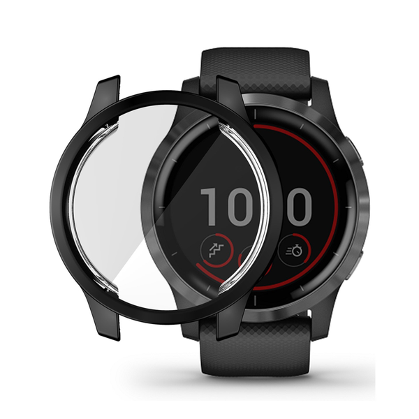 TPU Soft Case Screen Protector for Garmin Venu 2S 40mm / Vivoactive 4S 40mm
