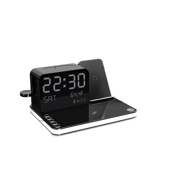 7 in 1 Multi-Function Charging Station,30W Max Fast Foldable Stand