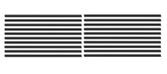 Treeline Slide Binders 15mm - Black - 2 Packs of 10