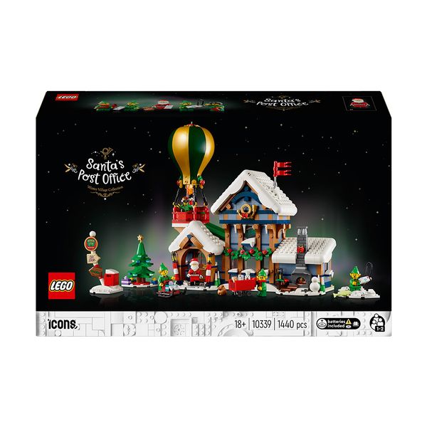 LEGO ICONS Santa's Post Office Building Set for Adults 10339