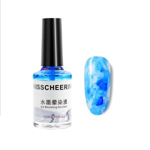 iMbali Mischeering gel marble effect watercolour nail polish