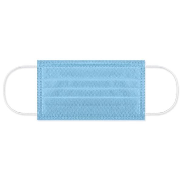 Beurer Medical Face Mask with Nose Strip MM 15 Blue - Pack of 20