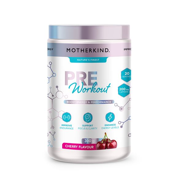 Motherkind THRIVE Pre-Workout Cherry 300g