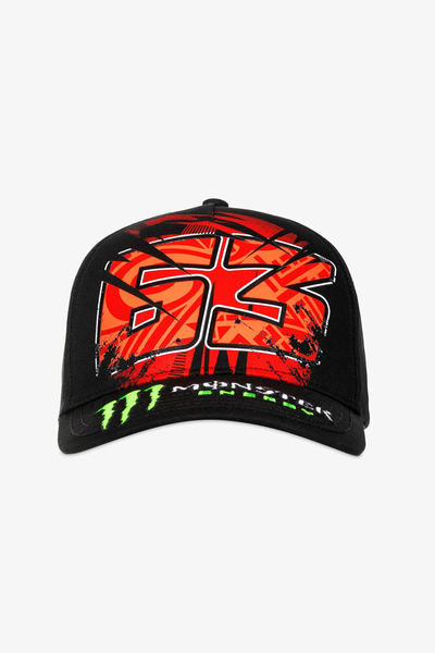 Bagnaia Monster Mid Visor Cap Black