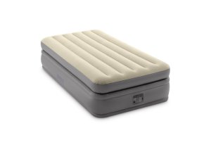 Intex Twin Comfort Elevated Airbed with Fibertech &amp; Built-In-Pump