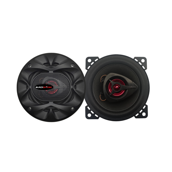 BlackSpider BS1001 4'' 600W 2-Way Coaxial Speaker