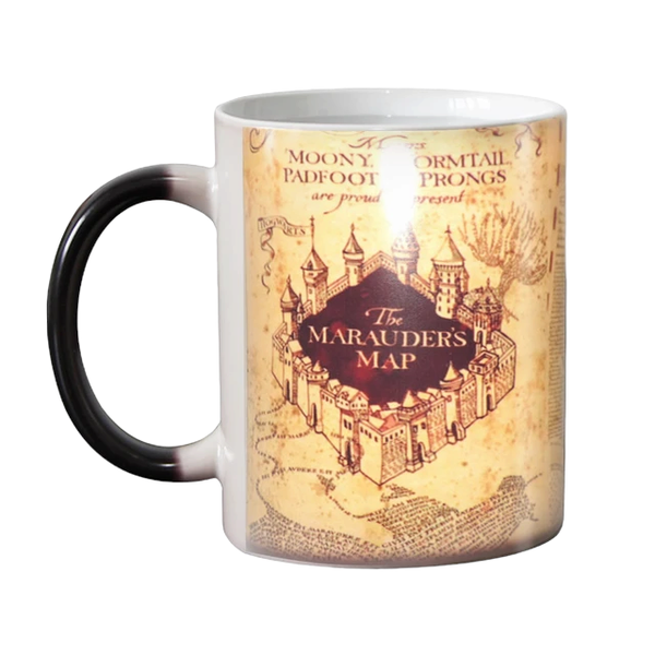 Harry Potter Marauder's Map Compass Heat Changing Mug 400ml