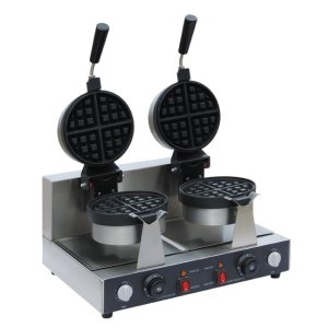 Waffle Maker Belgium double Rotating