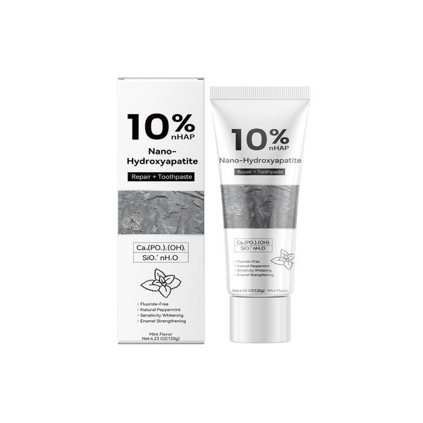 Teeth Whitening And Repair Toothpaste - Gentle Daily Gum Care Cleans Stains