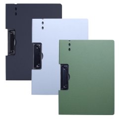 Office Stationery A4 File Folder Memo Paper Clip Organiser 2Set-7048-Blue