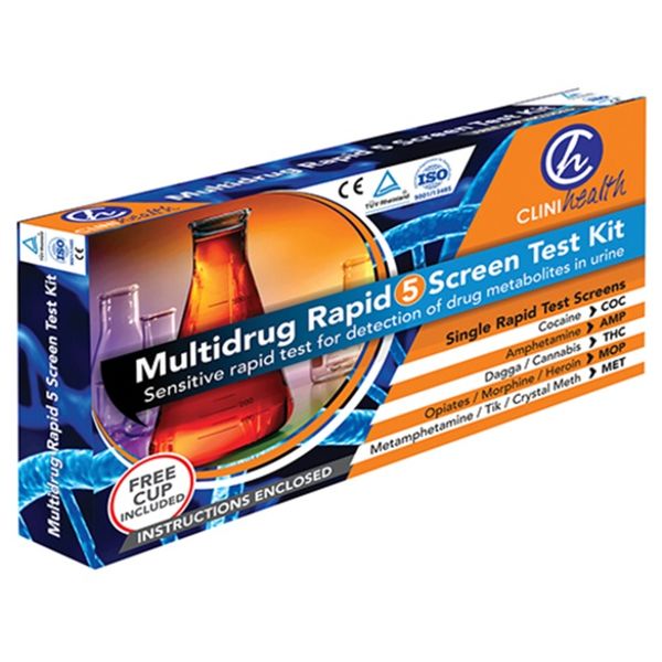 Clinihealth - 5 Panel Drug Test Singles