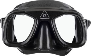 Cressi Superocchio Mask - Classic Low Volume Dual Lens for Scuba &amp; Freedive