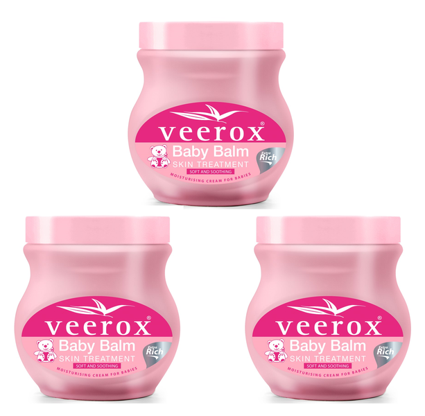 Veerox Baby Balm Skin Treatment - 3 x 500ml Combo Pack