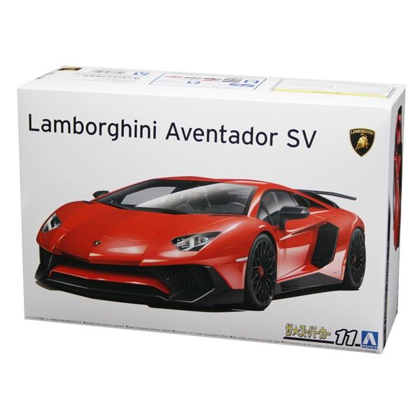 Aoshima 06120 1/24 Lamborghini Aventador SV