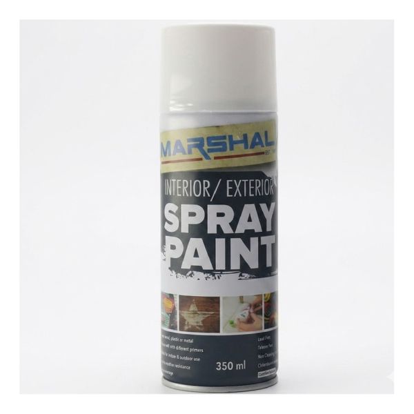Marshal - Spray Paint Matt White 350ml