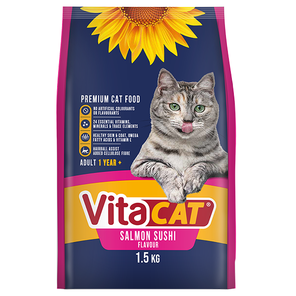 Vitacat Adult Salmon Sushi 1.5kg