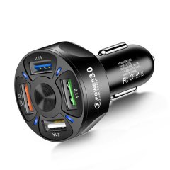 IPSTYLE Car Charger Fast Charging PD QC3.0 C Car Phone Charger Adapter