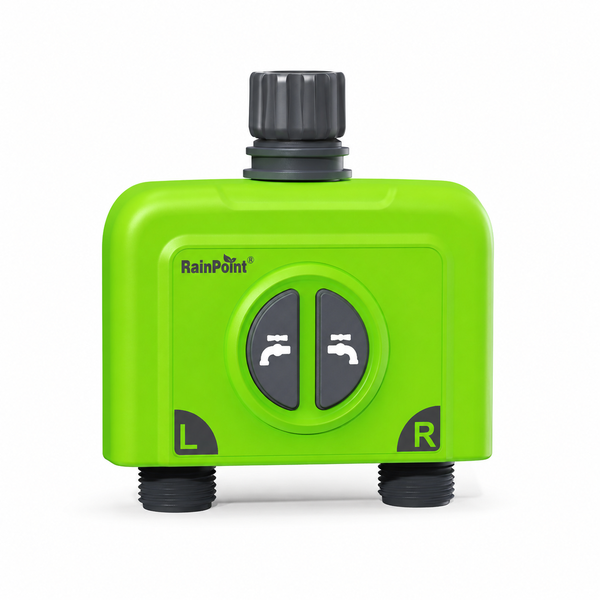 RainPoint Wireless Smart Wi-Fi 2-Zone Irrigation Timer (Device Only)