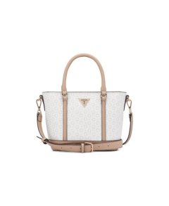Guess Quinley Mini Tote - White
