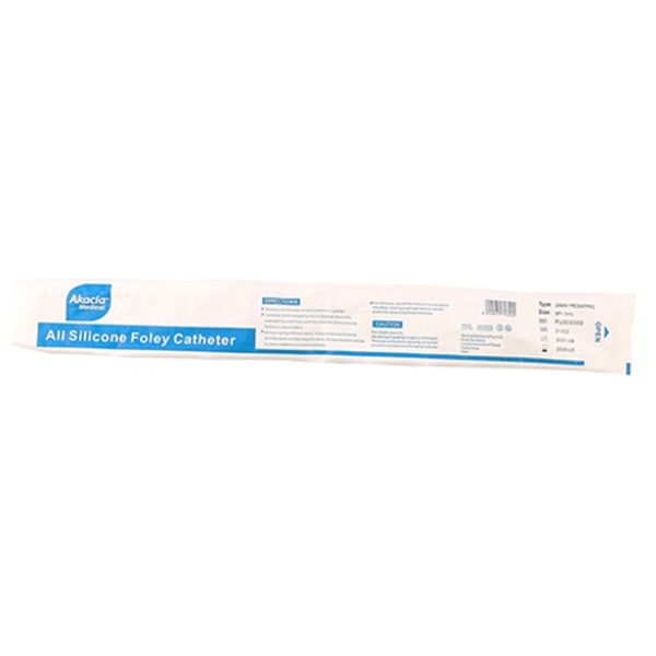 Akacia Medical - Foley Catheter 100% Silicone French Guard 3ml
