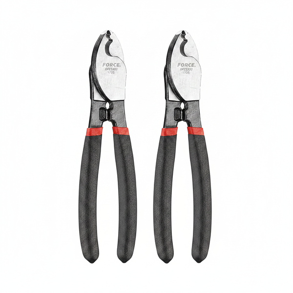 Force 200mm Insulated Cable Cutter for Precise Wire Cutting - 2 Pack