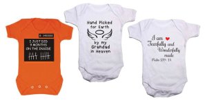 Qtees Africa - Triple pack baby grows - S