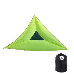 Portable Multiplayer Triangle Aerial Hammock for Camping Garden
