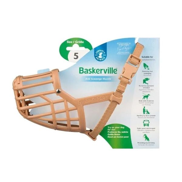 Company of Animals Anti Scavenging/Licking Muzzle (Wide-Nosed Dogs)