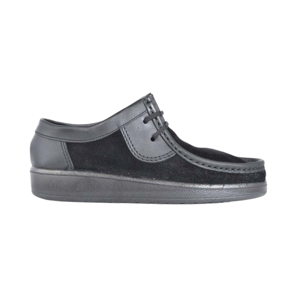 Grasshoppers Hornsby Suede Lace-Up- Black