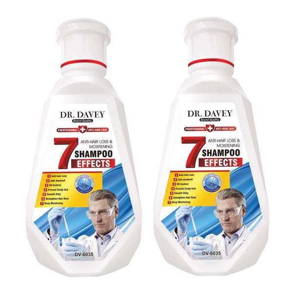 Dr Davey 7 Effect Anti-Hair Loss Anti-Dandruff Moisturzing Shampoo 450ml