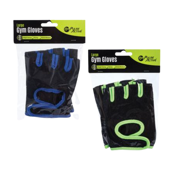 Pulse Active - 2 Pairs Of Fitness Gym Gloves