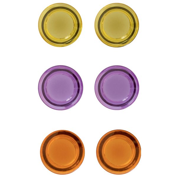 Nobo Whiteboard Magnets, 30mm, Pack of 6
