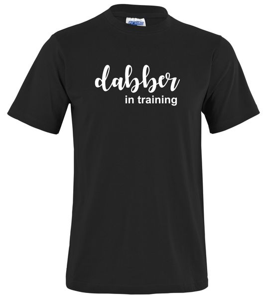 Dabber in training Black crew neck T-shirt