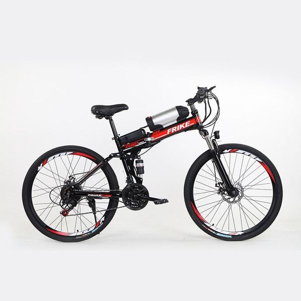 26" 48V 250W Foldable Electric Mountain Bike - 8Ah Lithium Battery